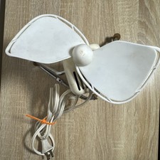 Vintage Caframo 707 12v Dc Marineauto 2 Speed Fan Chrome Base Open Blades