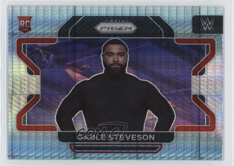 2022 Panini Prizm WWE Hyper Prizm Gable Steveson #23 0ey4