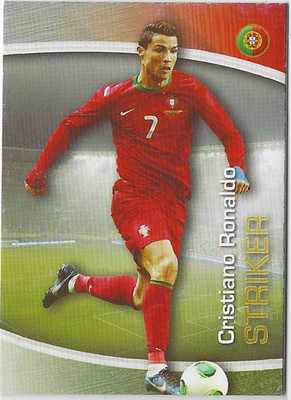 2013 Cristiano Ronaldo Futera Bugles China Exclusive Mini Card Promo Rare