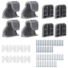 70 PCS Retractable Baby Gate Replacement Parts Extensions Mounting Kit 55x33