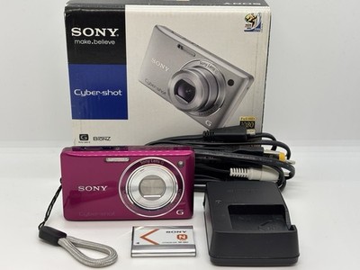 [ Exc+] Sony Cyber-shot DSC-W380 14.1MP 5x Zoom Digital Camera Pink From Japan