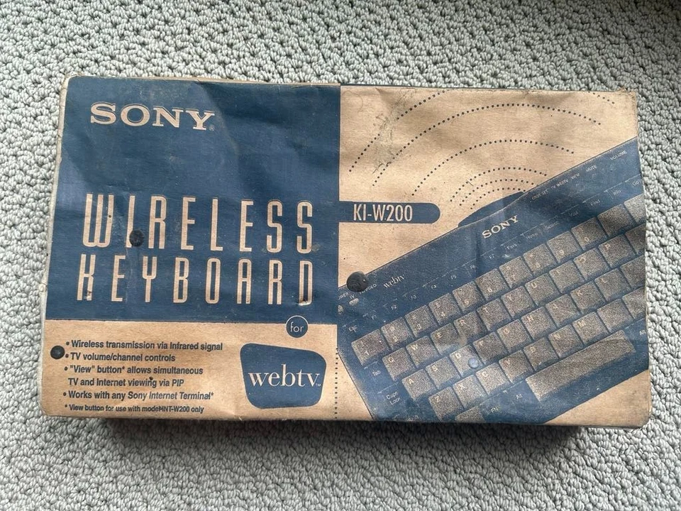 Sony Wireless Keyboard KI-W200 New, Old Stock - Image 3 of 4