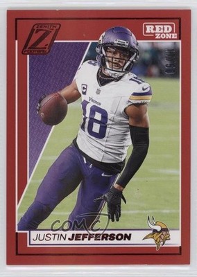 2024 Panini Zenith Red Red Zone /50 Justin Jefferson #63 1oa8