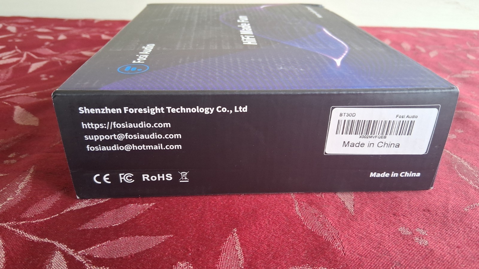 Fosi Audio BT30D PRO Bluetooth 5.0 2.1 Channel Receiver Amplifier Class D HiFi 