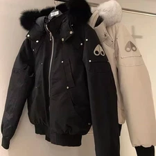 Moose Knuckles Thick Outdoor Goose Down Jacket Women's  New