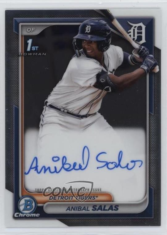 2024 Bowman Chrome Prospect Auto Anibal Salas #CPA-ASA Auto 1f7z