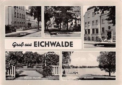 754237) multi-picture card Eichwalde near Berlin 