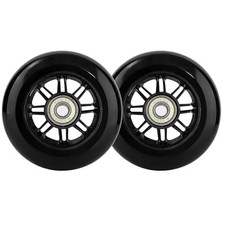 Pro Kick Scooter Replacement Wheels 100mm Pair - High-Speed Smooth Bearings