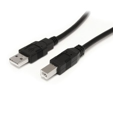 StarTech 30' Active USB 2.0 A to B Cable, 28 AWG