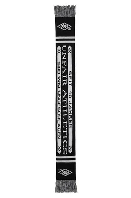 UNFAIR ATHLETICS Unfair Football Scarf Black