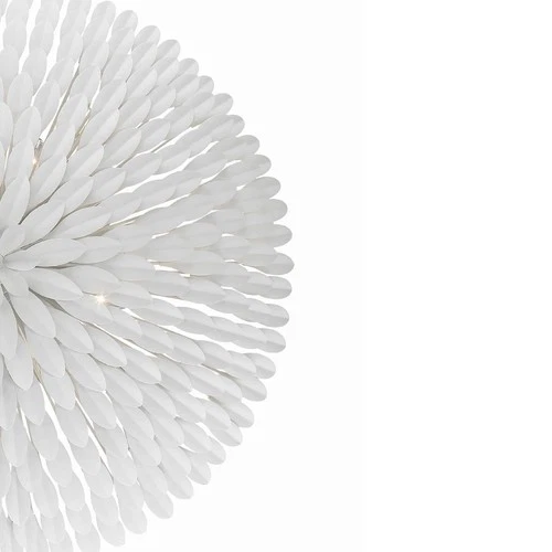 Crystorama Broche 24 1/2" Wide Matte White Ceiling Light - Picture 3 of 5