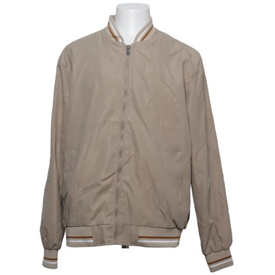 Bomberjacke, Herren, Größe: 3XL, Beige, Polyester, Einfarbig #jJK