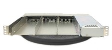 Eltek JK35S-ZNL-VT 1RU Rackmount 3-Slot Rear-Wired Power Shelf NO POWER CORD