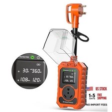 RV Surge Protector 30 Amp Waterproof- Smartmp Power Protectors with 30A Orange