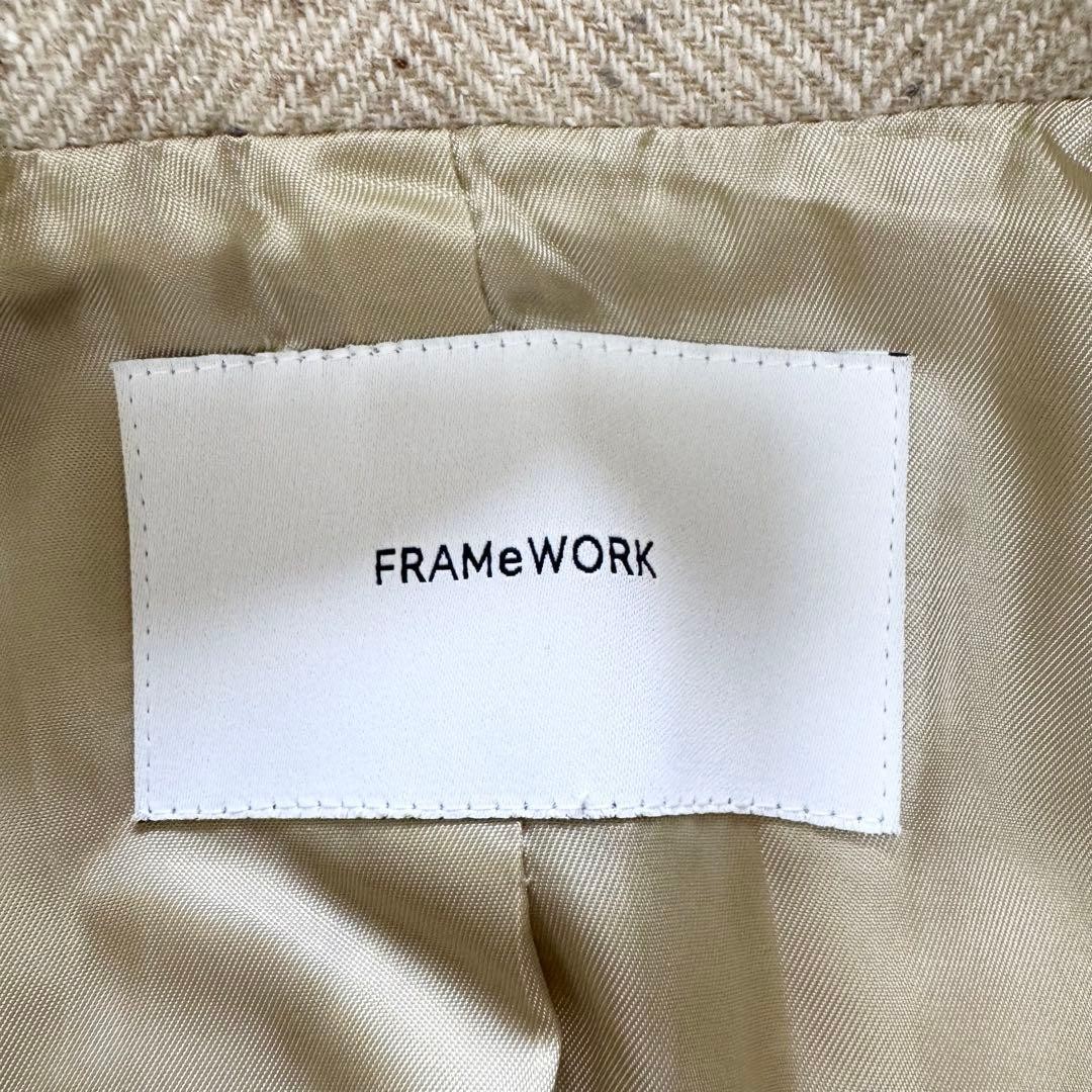 [Good Condition] FRAMeWORK Framework Silk Coat He… - image 6