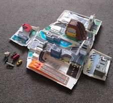 Vintage Micro Machines 1991 Galoob Super City Fold Out Camper With Cars