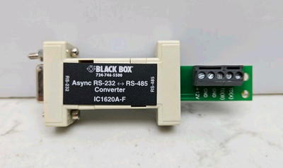 Black Box Async RS-232 - RS-485 Interface Converter Serial Adapter IC1620A-F