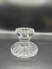 Waterford Crystal Lismore Taper Candle Holder VTG Gothic Mark