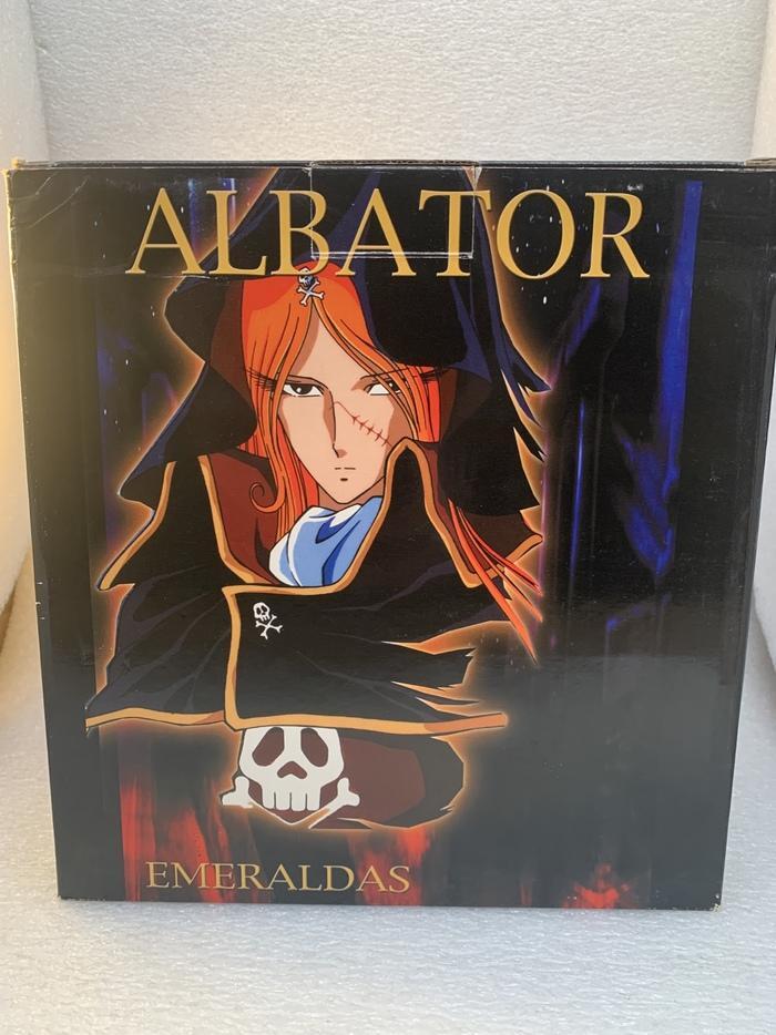 CAPTAIN HARLOCK - Queen Emeraldas Polystone Statue - Edition Limitee