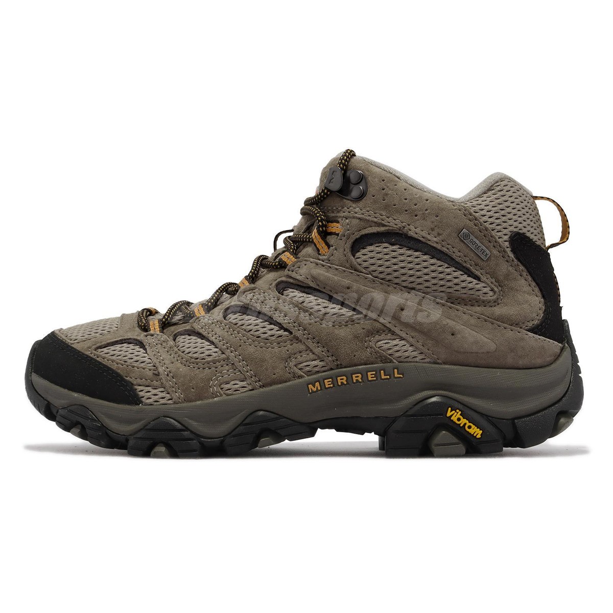 Merrell Moab 3 Mid GTX Gore-Tex Pecan Brown Men Outdoors Hiking 