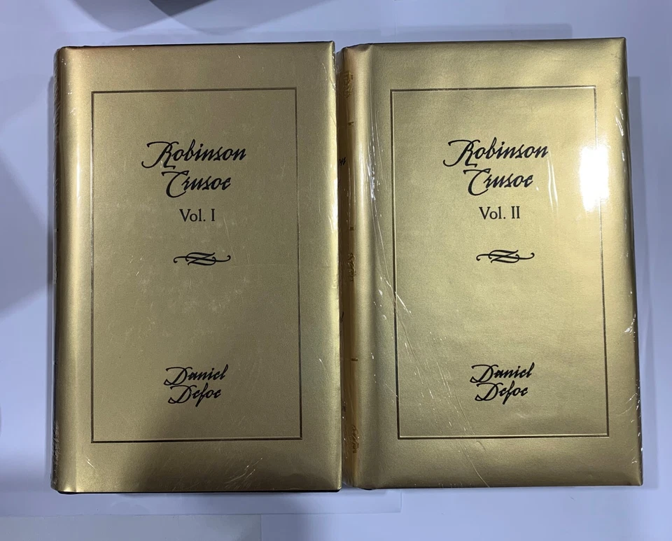 Robinson Crusoe, Defoe, Winthrope Million Dollar First Edition Library HCDJ - Image 2 of 4
