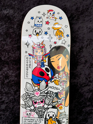 NEW Tokidoki HAKAI SKATEBOARD SKATE DECK 7.75 Limited Edition #20