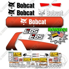 Fits Bobcat E85 Decal Kit Excavator - NEW STYLE! - 7 YEAR OUTDOOR 3M VINYL!