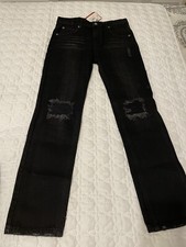 NWT Boys Appaman Black Skinny Leg Jeans 12