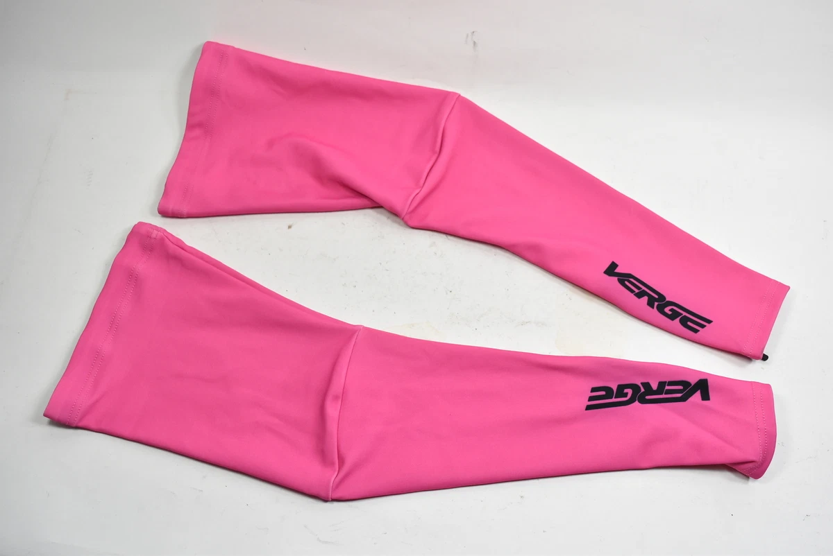 Verge Women s Fleece Cycling Leg Warmers Pink Size XS New Old