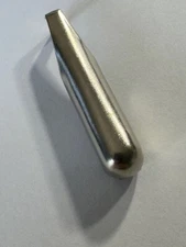 NOS VINTAGE EUROPEAN ENGLISH FRONT BICYCLE FENDER CHROME TIP RARE OLD SCHOOL