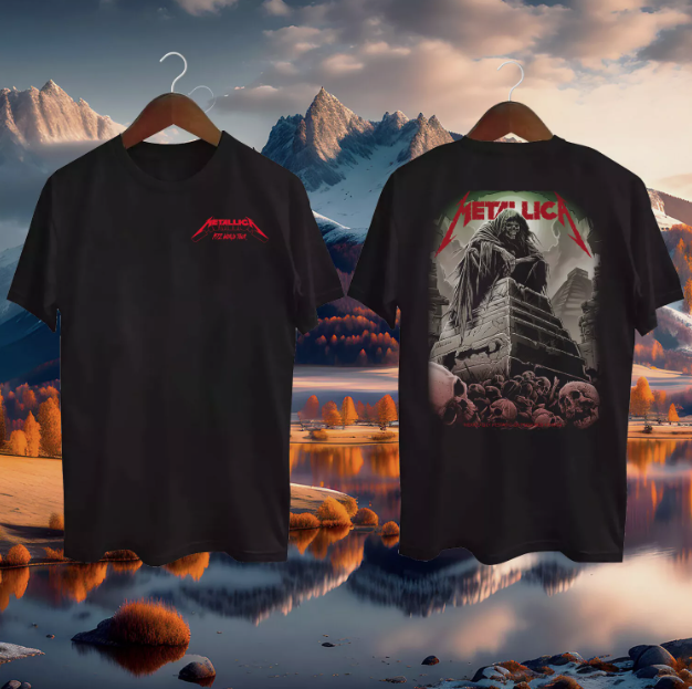 Metallica M72 Mexico City Night On 20-Sep 2024 Tour T-Shirt Gift All Size S-4XL