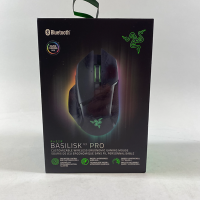 Razer Basilisk V3 Pro Wired/Wireless Gaming Mouse - RZ01-04620100-R3U1 for  sale online | eBay