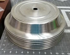 12 ½” NSF Commercial Stainless Steel Catering Food Plate Cover 12/Pack  FORTESSA
