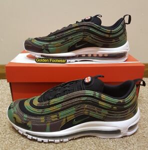 Nike Max 97 Premium QS Camo Air Reino Unido Country Tamaño del envase 8  Reino Unido genuina auténtica para hombre | eBay