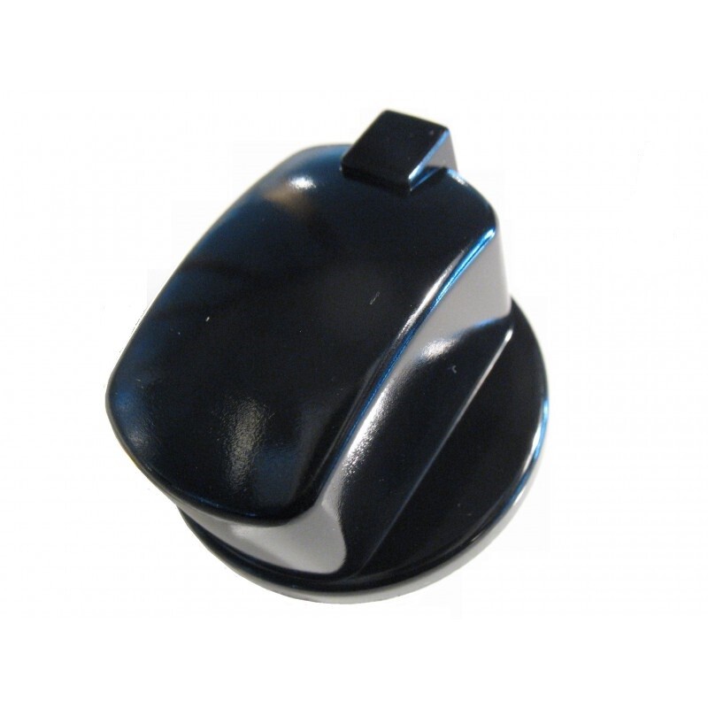 INDESIT ARISTON HOTPOINT MANOPOLA PER PIANI COTTURA FORNI E CUCINE A GAS NERA