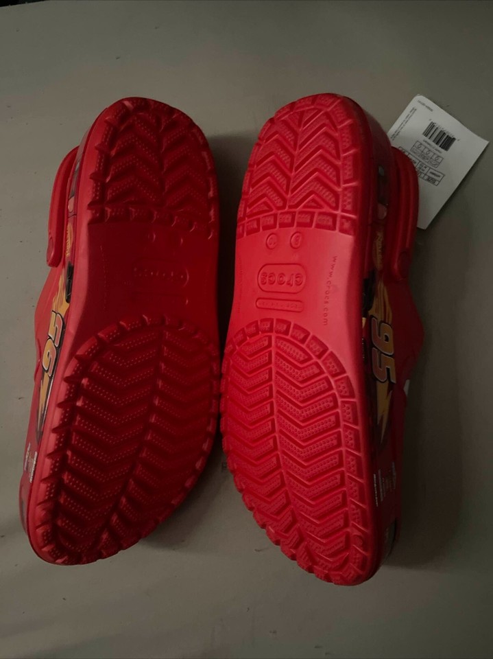 lightning mcqueen crocs size 8M/10W Good in any season eBay