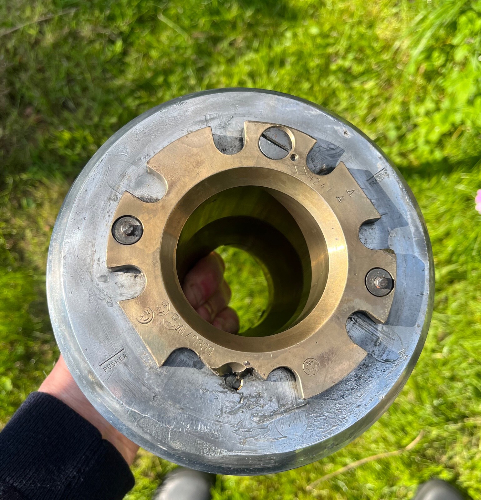 WW2 Avro Lancaster propeller relic, 617 Sqn & 1661 HCU, 1943 (Guy