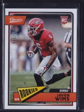 2018 PANINI CLASSICS RED BACK RC JAVON WIMS #281 BULLDOGS BEARS /299