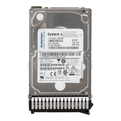 Lenovo 00AJ092 00AJ095 AL13SEB600 600GB 10000U/Min 64MB Cache SAS-2 2.5 " Pouces - Photo 3/3