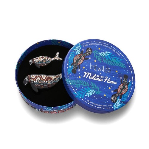 Set spille ERSTWILDER The Dugong arte aborigena Melanie Hava nuove con etichette - Foto 4 di 4