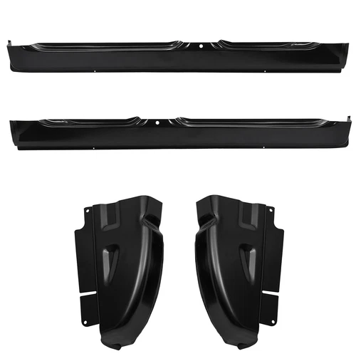Fit 2002-2008 Dodge Ram Quad Cab 1500 2500 3500 Rocker Panels & Cab Corners 4PCS - Picture 8 of 23