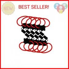 10 Pack - EPAuto 12V-DC ATC/ATO 12 AWG In-Line Fuse Holder for 30A fuses