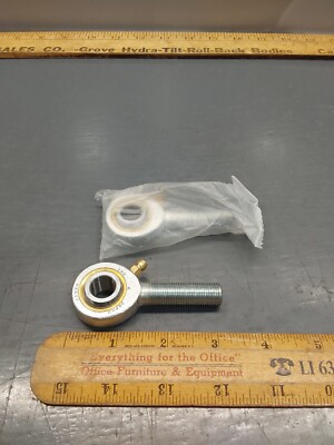 2/PACK New Flyer 103278 Male Rod End Bearing 1/2'' Bore 1/2-20 Thread, Greaseable