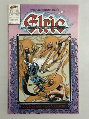 ELRIC - WEIRD OF THE WHITE WOLF #4 FIRST COMICS COPPER AGE  1987
