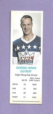 1970-71 NHL Hockey DAD'S COOKIES Card # 57 GORDIE HOWE DETROIT EXCEPTIONAL!