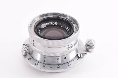 Nikon W-Nikkor.C 35mm f/2.5 Lens for Leica L39 Screw NIPPON Nikon W-Nikkor.C 35mm f/2.5 Lens for Leica L39 Screw NIPPON