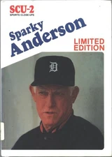 GEORGE "SPARKY" ANDERSON, 1988 BOOK (DETROIT TIGERS COVER