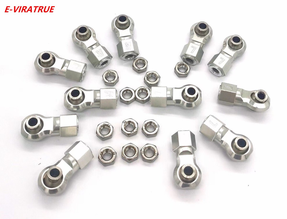Torre Ammortizzatore Posteriore E-VIRATRUE In Alluminio 7075 Per Losi 5T 5IVE-T 2.0 1/5 Rossa