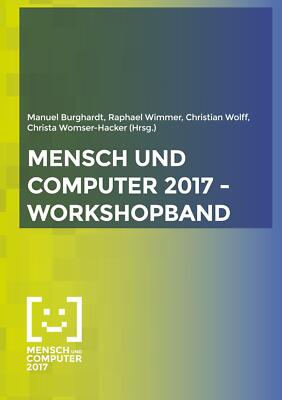 Mensch und Computer 2017 - Workshopband | Buch | 9783746082301
