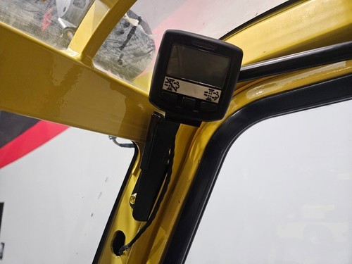 2015 HYSTER H100FT 2 STAGE 10,000LB PNEUMATIC DIESEL FORKLIFT STK 15654 - Picture 13 of 23
